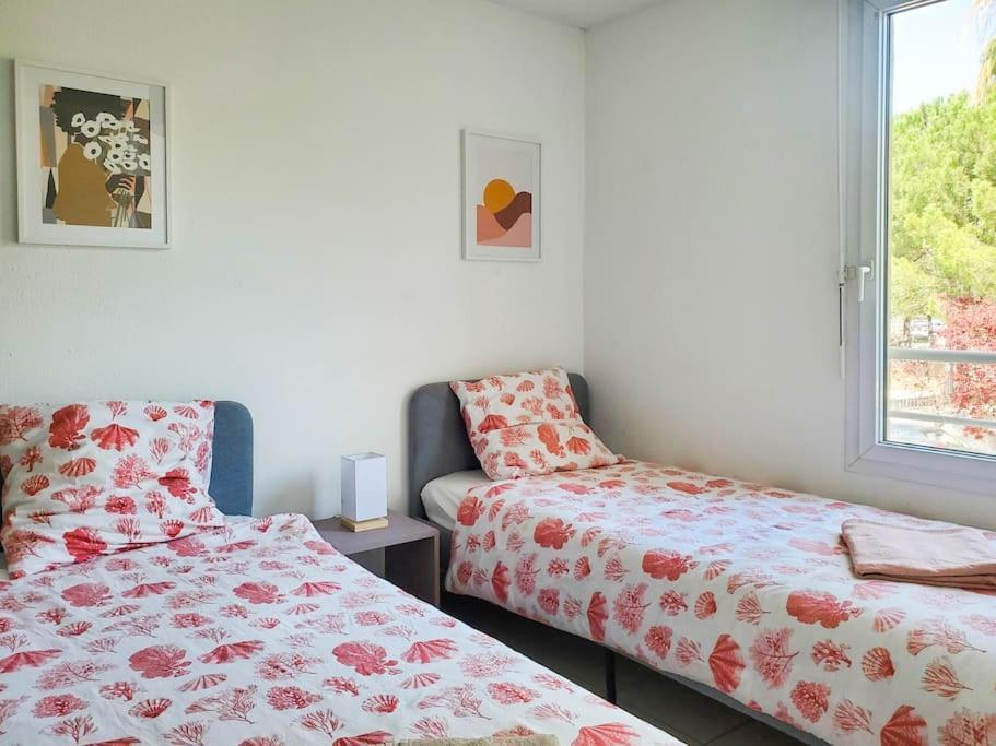 *Le Carpe Diem, Appartement 2 Chambres, Piscine, 2 Parking, Clim* Монпелье Экстерьер фото