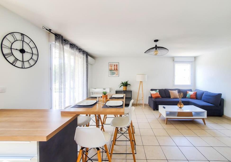 *Le Carpe Diem, Appartement 2 Chambres, Piscine, 2 Parking, Clim* Монпелье Экстерьер фото